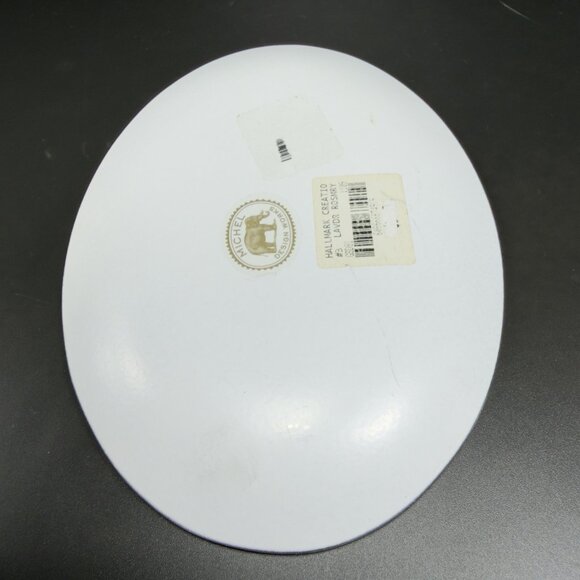 Michel Design Works Lavender Paris Bird Nest Eggs Trinket Dish Vanity Glass Dish - Picture 8 of 11